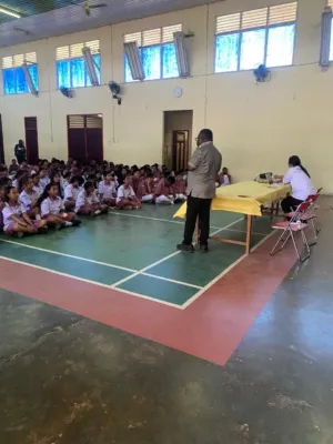 Senator ARK; Sosialisasi Empat Pilar Kebangsaan Di SMA Agustinus Sorong