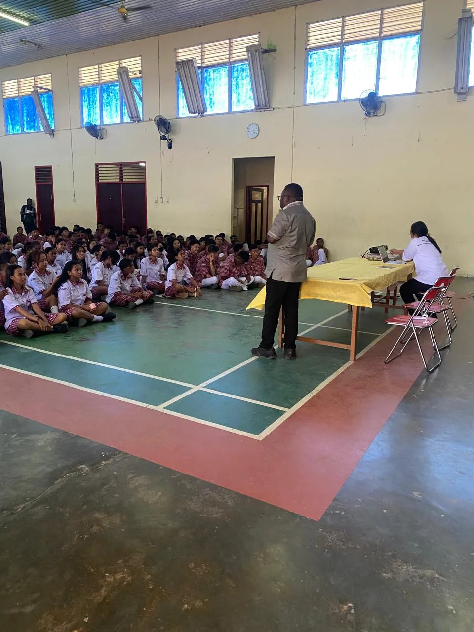 Senator ARK; Sosialisasi Empat Pilar Kebangsaan Di SMA Agustinus Sorong