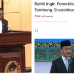 Senator ARK; Minta Bahlil Dan Golkar Dorong DPRI Revisi UU Omnibuslauw Berikan Kewenangan Ke Daerah