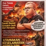 SENATOR ARK KEPADA PRESIDEN PRABOWO – GIBRAN. DARIPADA SIBUK MENAWARKAN DIRI MENJADI JURU DAMAI BAGI KONFLIK IRAN VS ISAREL, LEBIH BAIK MENCARI SOLUSI DAMAI DAN PERMANENT UNTUK PAPUA