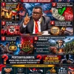 Senator ARK; Kurang Dari 7 Bulan Pemerintah Prabowo Gibran Menghadapi Belasan Isu EKOSOB & POLHUKAM