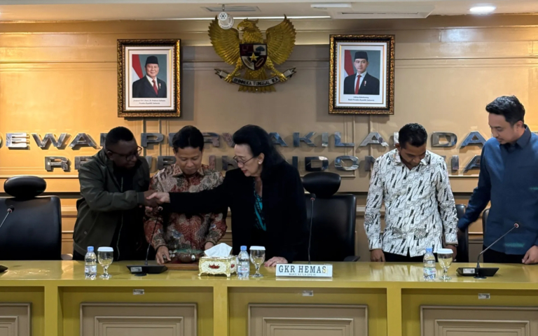 Senator ARK, Ditunjuk Subwil Timur II Untuk Jadi Wakil Ketua I PPUU DPD RI