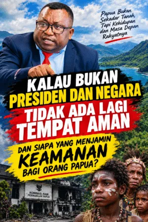 Senator Ark, Bom Molotov Dikantor KOMNAS HAM PAPUA , Presiden Prabowo Harus Bisa Menjamin Rasa Aman di Tanah Papua